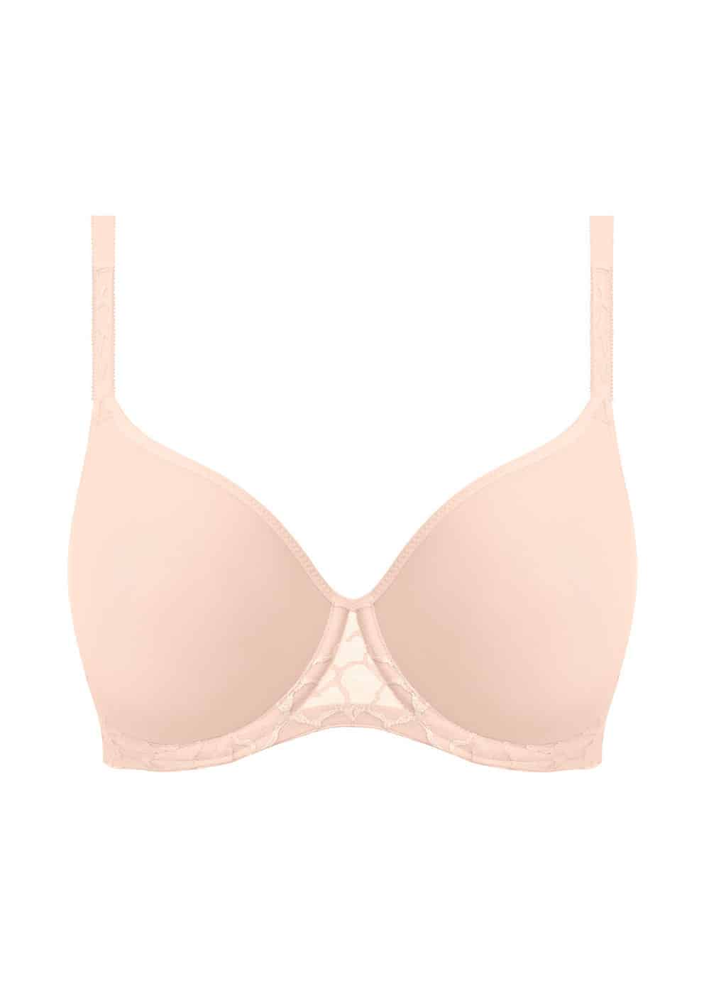 Lisse Moulded Spacer Bra Peach Blush - Pret-a-dormir by Noppe