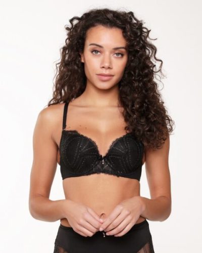 Gossard Women's Superboost Lace Non-Padded Plunge Bra, Black (Black/Ivory  Rose), 30D : : Clothing, Shoes & Accessories