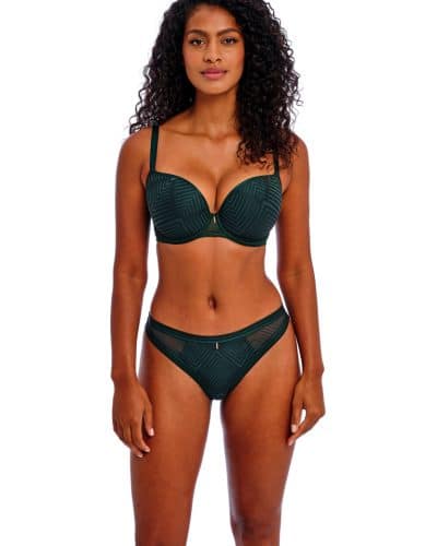 tailored thong deep emerald deep emerald