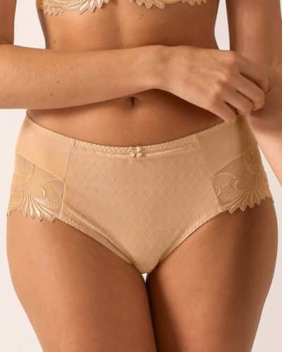 thalia full brief panty caramel