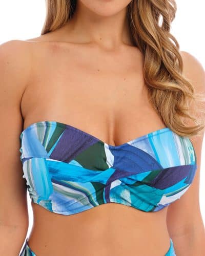 aguada beach bandeau bikini to