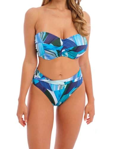 aguada beach bandeau bikini to