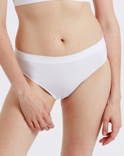 seamfree ecowear brief white