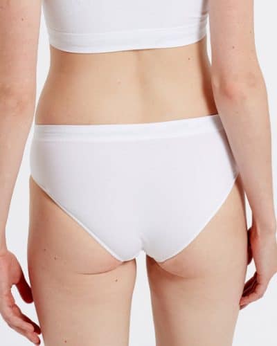 seamfree ecowear brief white