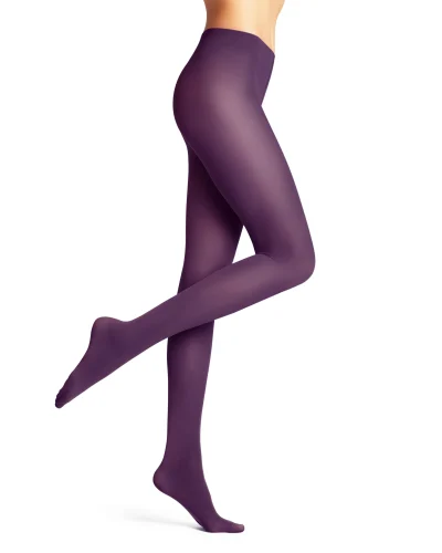 pure matt 50 den women tights plum