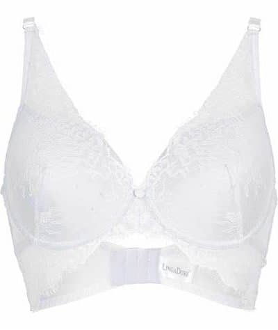 lingadore triangle bralette snow white