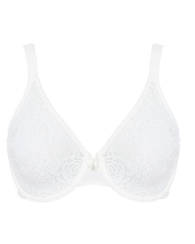 halo lace bra ivory