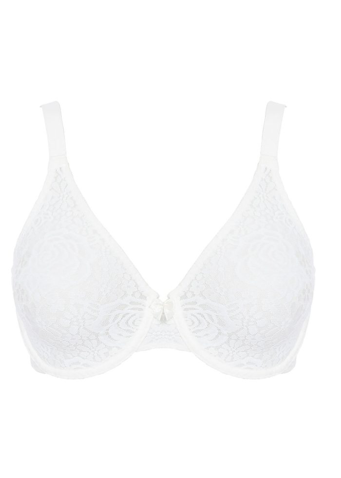 halo lace bra ivory