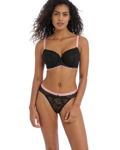 offbeat uw padded half cup bra