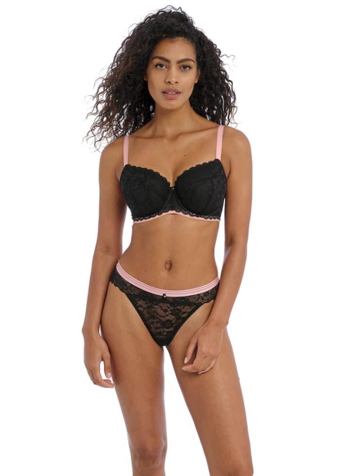 offbeat uw padded half cup bra