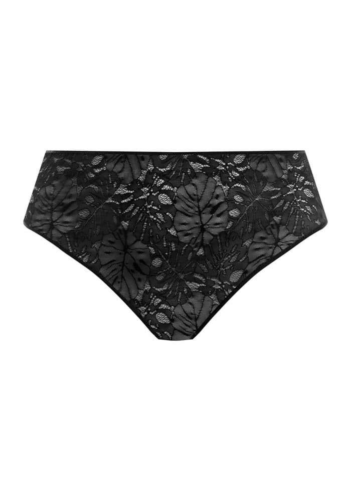 kelsey high leg brief black