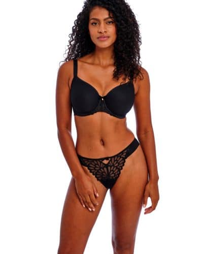 loveland uw plunge bra blk