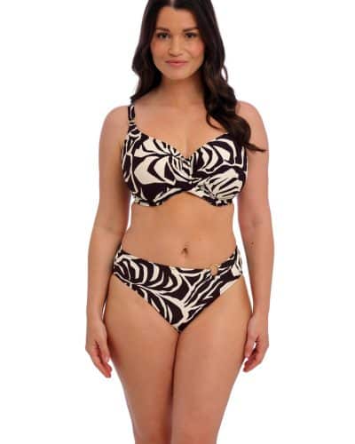 aruba nights mid rise bikini cream