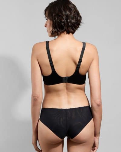 agathe balcony bra black
