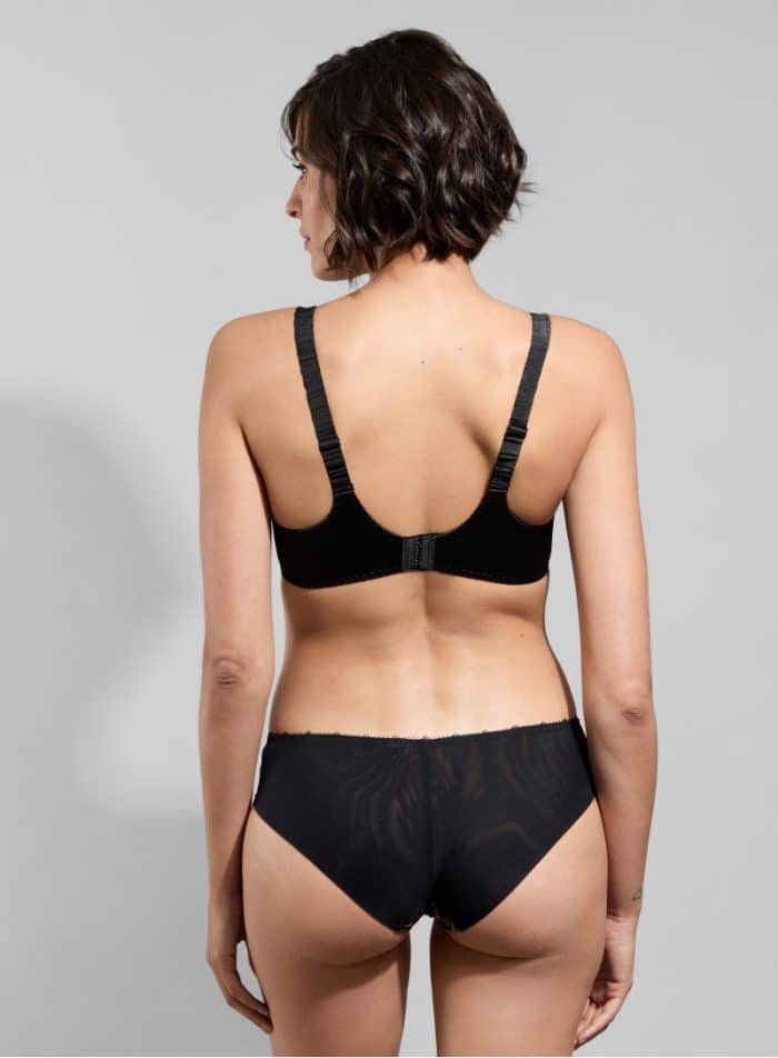 agathe balcony bra black