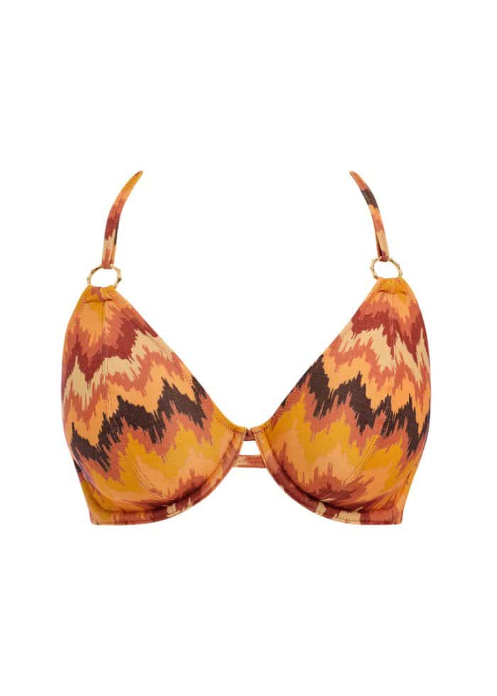 arizona wave uw halter bikini